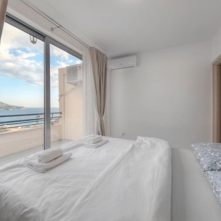 Sea View Two Bedroom Family Apartment With Pool - Sunset Ivanovici Bečići Εξωτερικό φωτογραφία